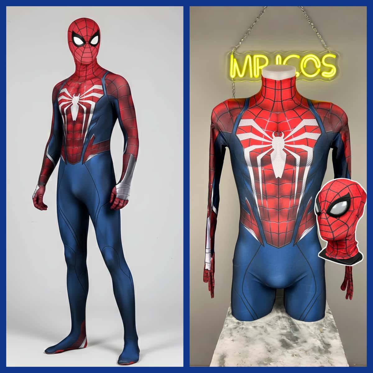 [Inventory Clearance] Super Hero Spider Cosplay Full Bodysuit Halloween Costume Zentai-1