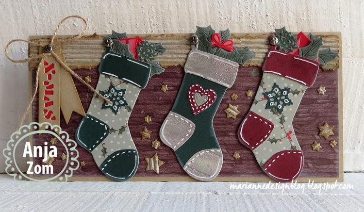 Marianne Design: Craftables Die - Stocking-2