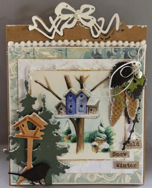 Marianne Design: Craftables Dies - Tiny's Birdhouse (2pcs)-3