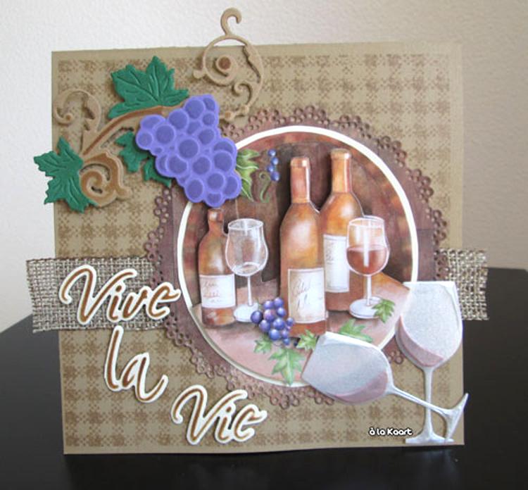 Marianne Design: Craftables Dies - Vive La Vie-4