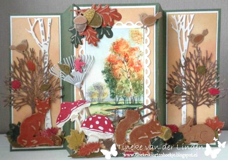 Marianne Design: Craftables Dies - Tiny's Animals - Fox & Pheasant-3