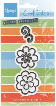 Marianne Design: Craftables Dies - Flower Set: Fancy-1