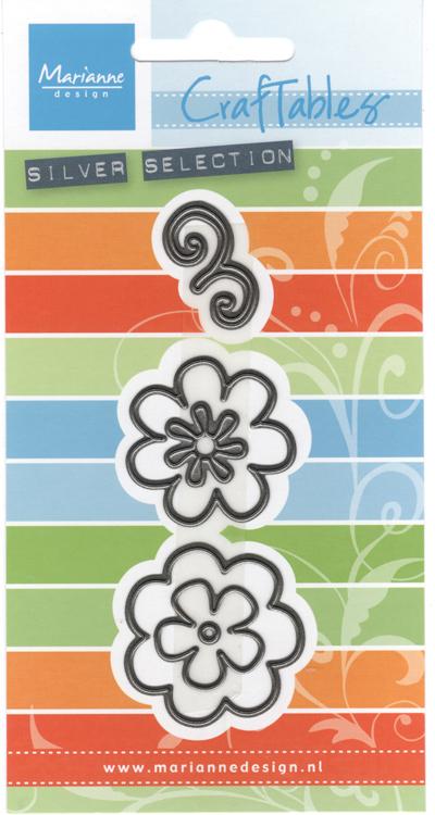 Marianne Design: Craftables Dies - Flower Set: Fancy-1