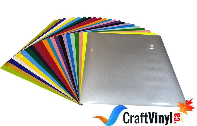 Craft HTV Package 22 Colors 12" x 4.5" Sheets-1