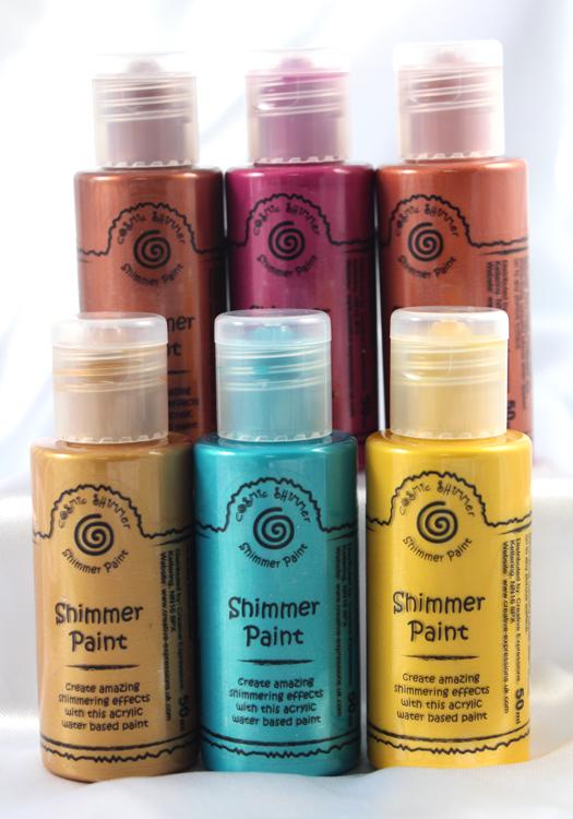 Cosmic Shimmer Shimmer Paint-1