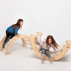 Cushion for Climbing Arch & Rocker Balance – Beige (Cushion Only)-3