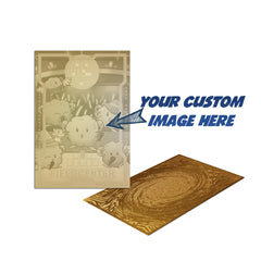 Custom Collectible Metal Card – Gold Finish-1