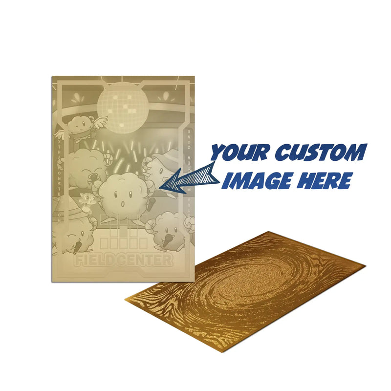Custom Collectible Metal Card – Gold Finish-1