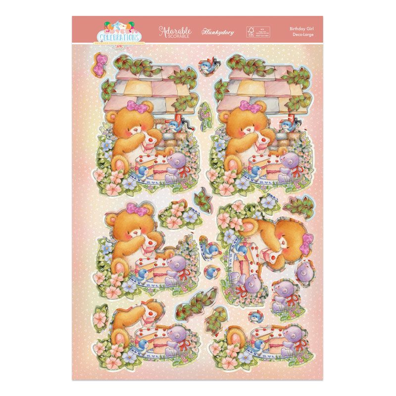 Cutest Celebrations Deco-Large Set - Birthday Girl-3