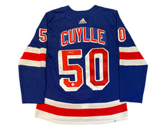 Will Cuylle Autographed New York Rangers Adidas Jersey-1
