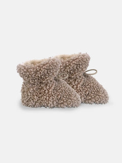 Teddy Booties | 7am Enfant |  Oatmeal-1