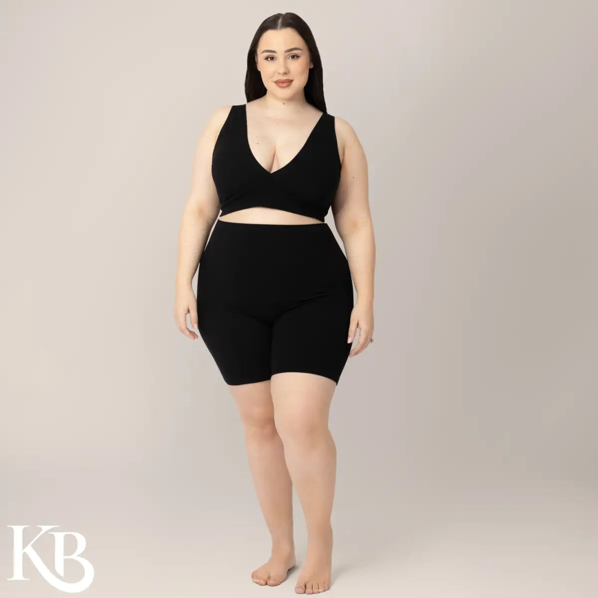 Sublime® Bamboo Maternity & Postpartum Bike Short | Kindred Bravely-2