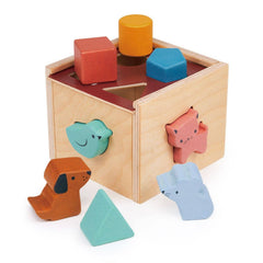 Mentari Toys - Bambino Shape Sorting Cube - Canadian Supplier - Ages 2+-2