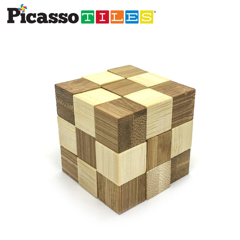 PicassoTiles - PicassoTiles 8PK Wooden Logic Puzzle - Ages 6+-4