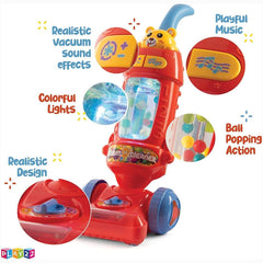 Play22 - Kids Vacuum Cleaner Toy for Toddler with Lights & Sounds - Ages 3+-2