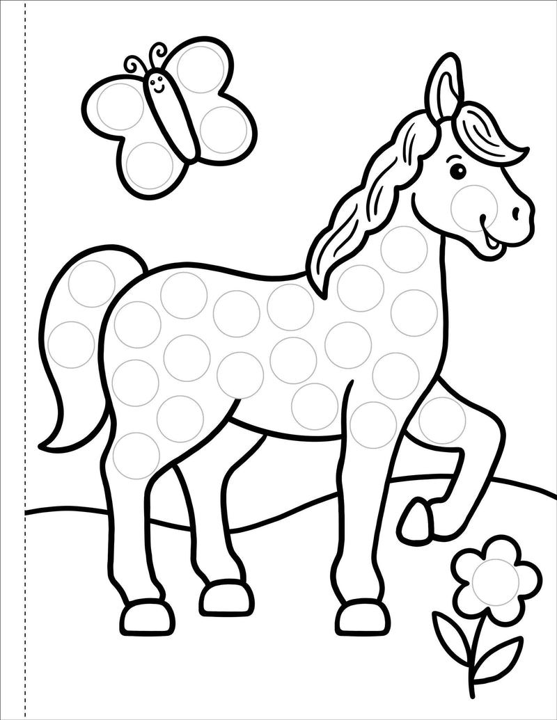 Peter Pauper Press - My First Dot Markers Coloring Book! Animals - Ages 3+-3
