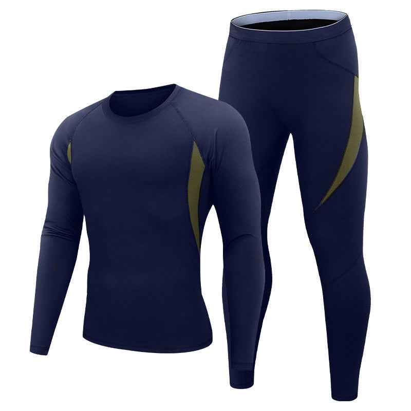 Men’s Thermal Sports Workout Set – Warm Athletic Base Layer Underwear-4