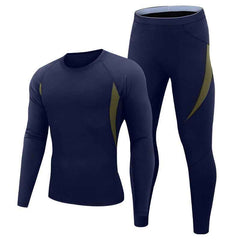 Men’s Thermal Sports Workout Set – Warm Athletic Base Layer Underwear-4