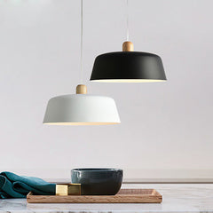 Nordic Wood Pendant Light-6