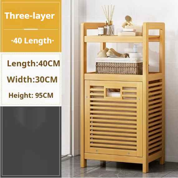 Simple Folding Japanese Nanzhu Fabric Shelf-5