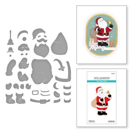 Santa's Here! Etched Dies from the Classic Christmas Collection-2