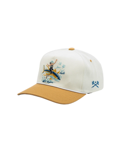 Dark Seas 'Seadog' Rodeo Snapback Cap - Beige-1