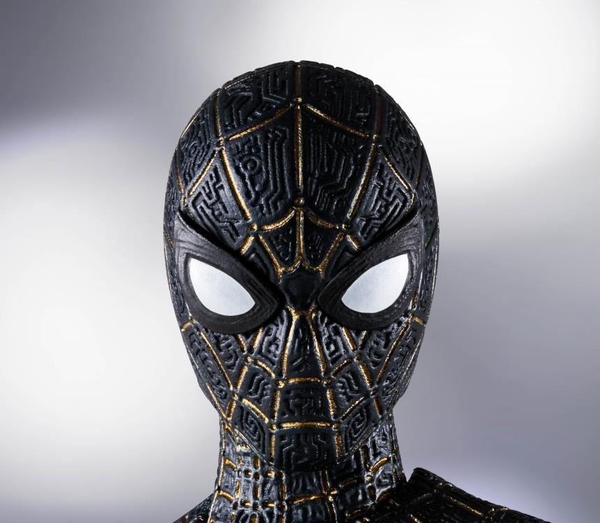 Spider-Man: No Way Home S.H.Figuarts Spider-Man (Black & Gold Suit)-14