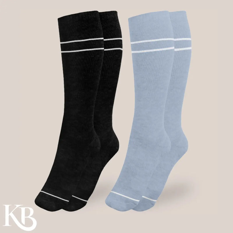 Maternity & Postpartum Compression Socks 2 Pack-1