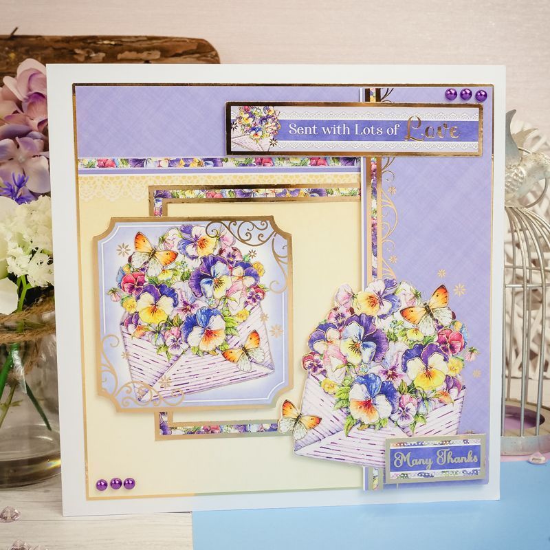 Deluxe Craft Pads - Perfect Pansies-7
