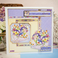 Deluxe Craft Pads - Perfect Pansies-7