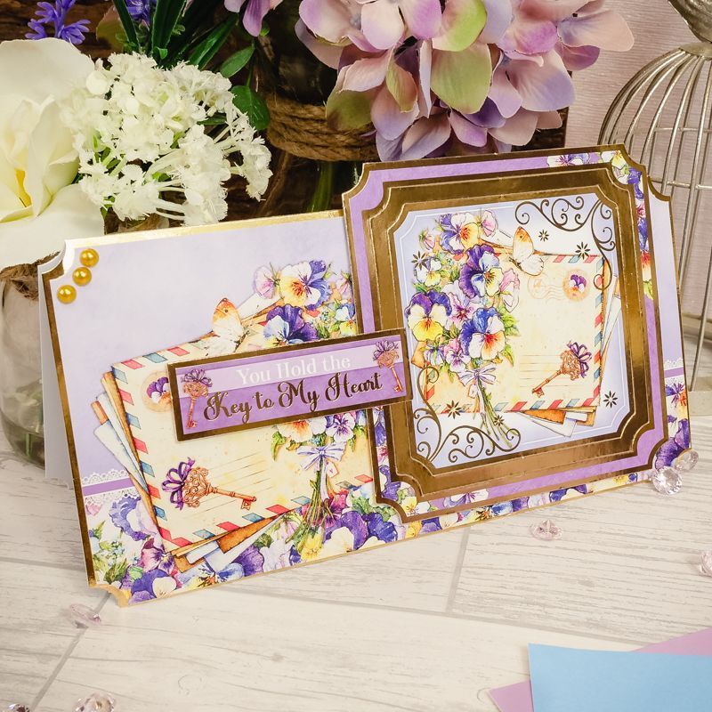 Deluxe Craft Pads - Perfect Pansies-8
