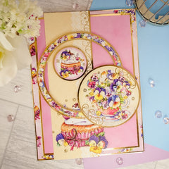 Deluxe Craft Pads - Perfect Pansies-4