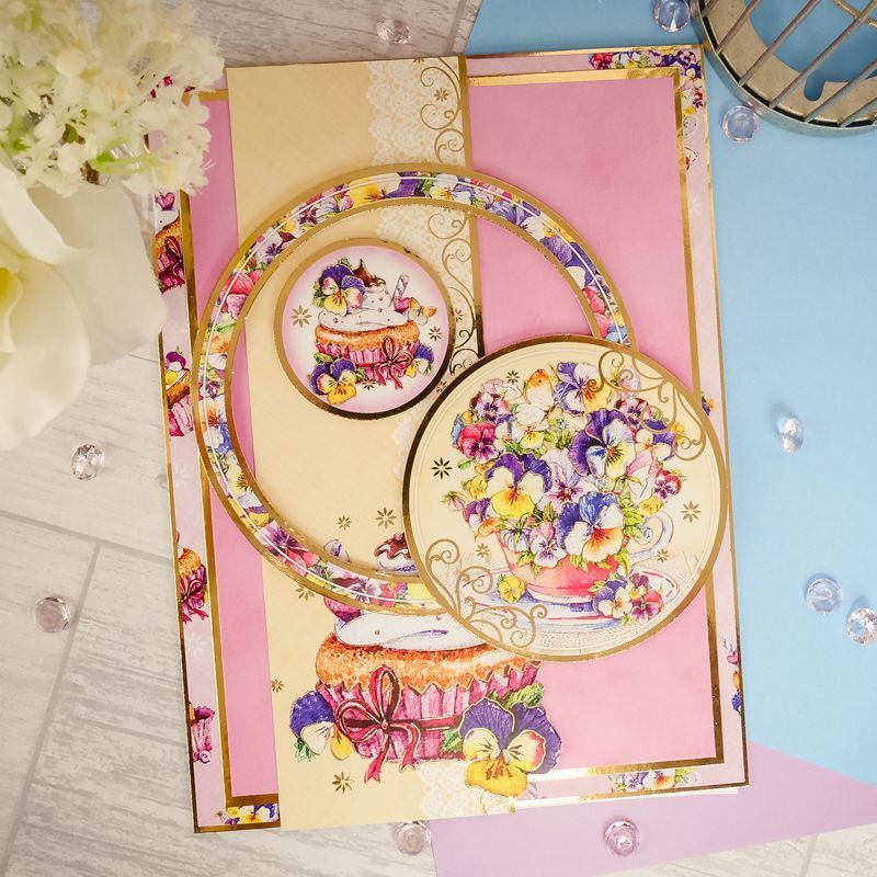 Deluxe Craft Pads - Perfect Pansies-4