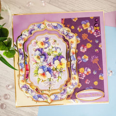 Deluxe Craft Pads - Perfect Pansies-3