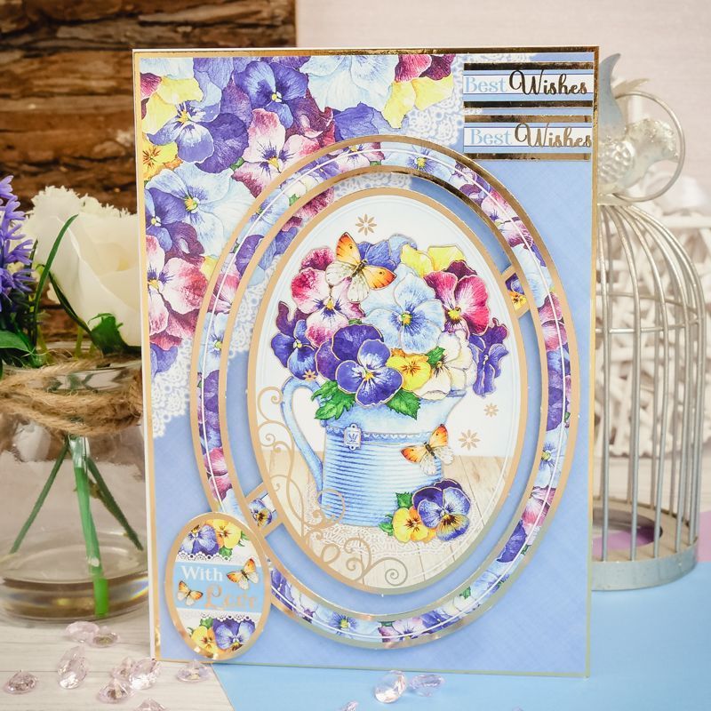 Deluxe Craft Pads - Perfect Pansies-5