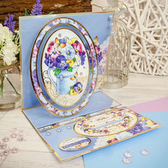 Deluxe Craft Pads - Perfect Pansies-10