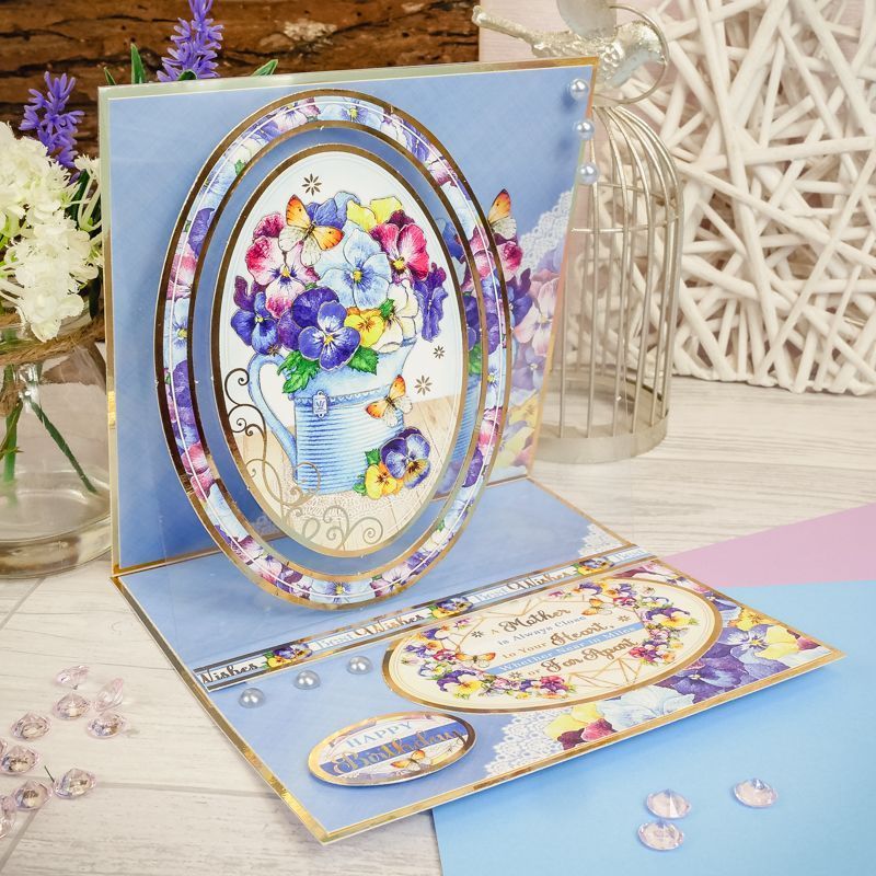 Deluxe Craft Pads - Perfect Pansies-10