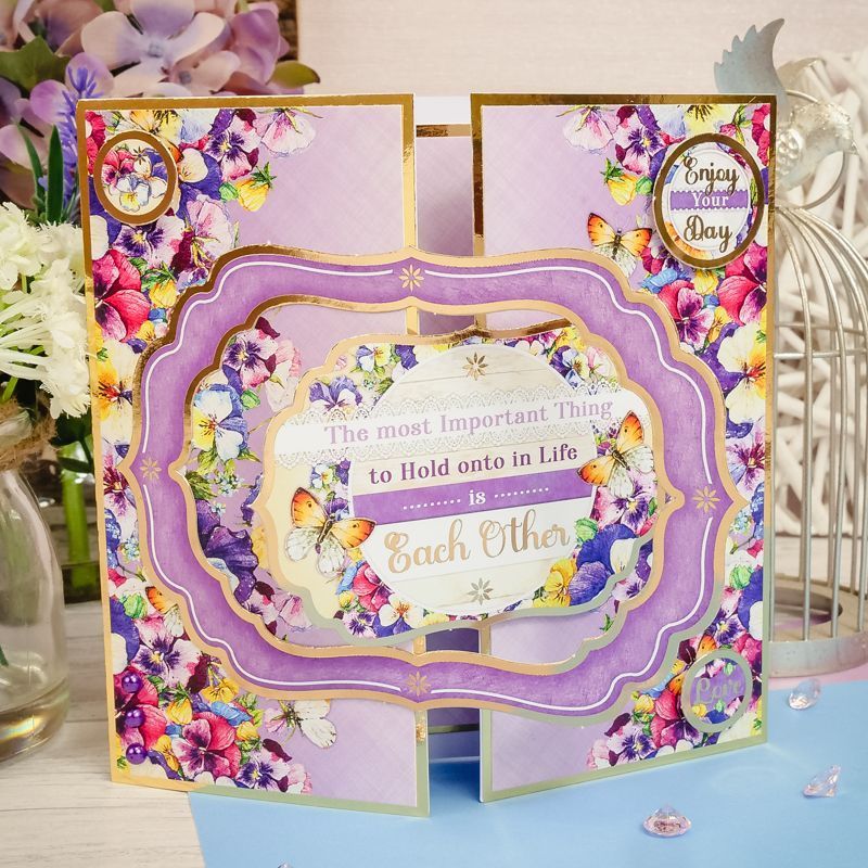 Deluxe Craft Pads - Perfect Pansies-6