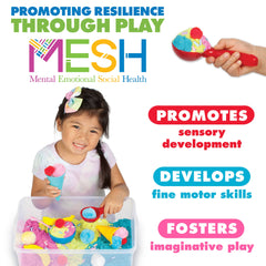Faber-Castell / Creativity for Kids - Sensory Bin Ice Cream Shop Activity Bin - Ages 3+-6