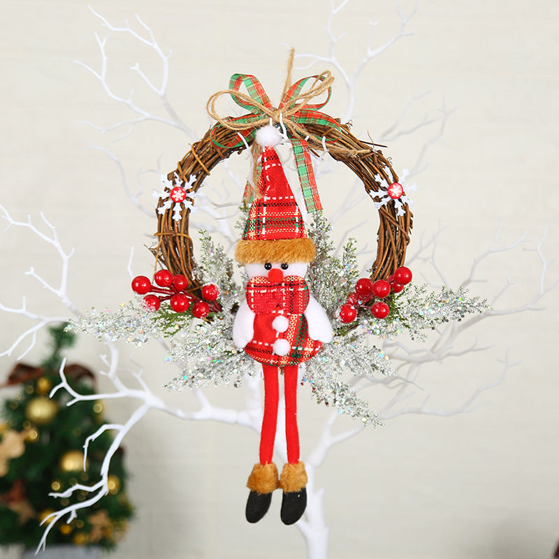 Christmas Decorations Garland Wreath-6