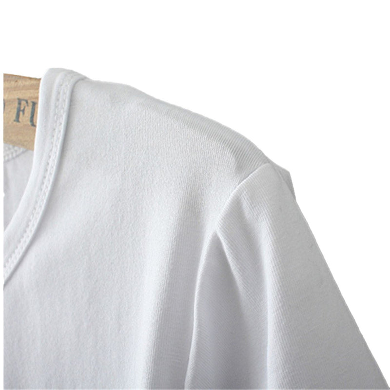Round Neck Minimalist Retro Loose Fitting Women's Short Sleeved-6