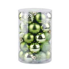 34 Christmas Ball Set 4cm Christmas Ornaments-13