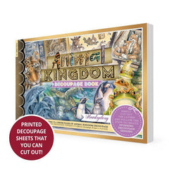 Animal Kingdom Decoupage Book-1