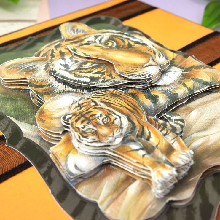 Animal Kingdom Decoupage Book-6