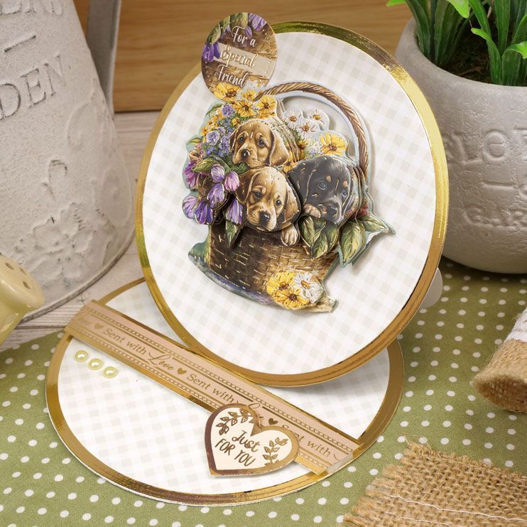 Amongst The Flowers Decoupage Topper Collection-2