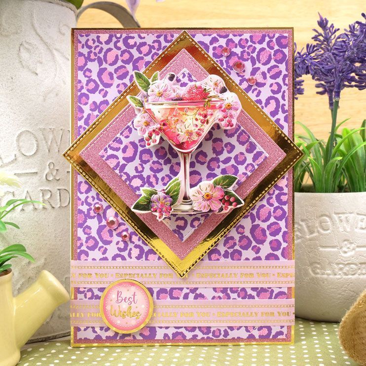 Amongst The Flowers Decoupage Topper Collection-5