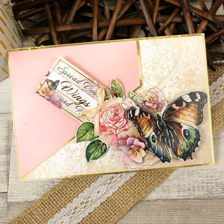 Amongst The Flowers Decoupage Topper Collection-6