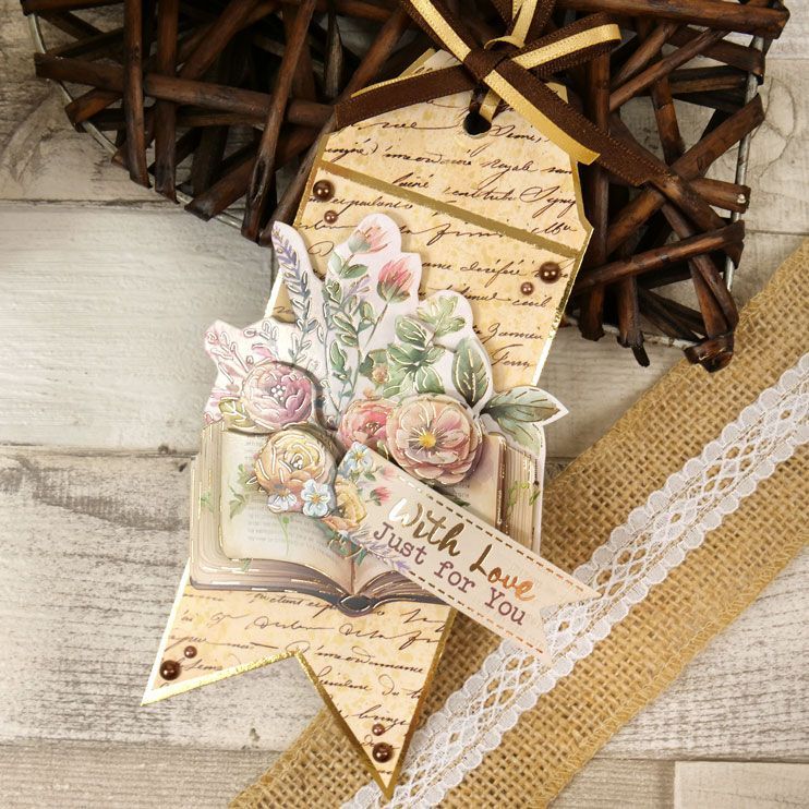 Amongst The Flowers Decoupage Topper Collection-10