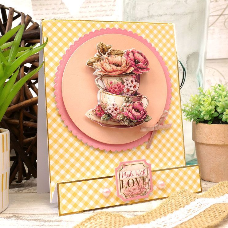 Amongst The Flowers Decoupage Topper Collection-13