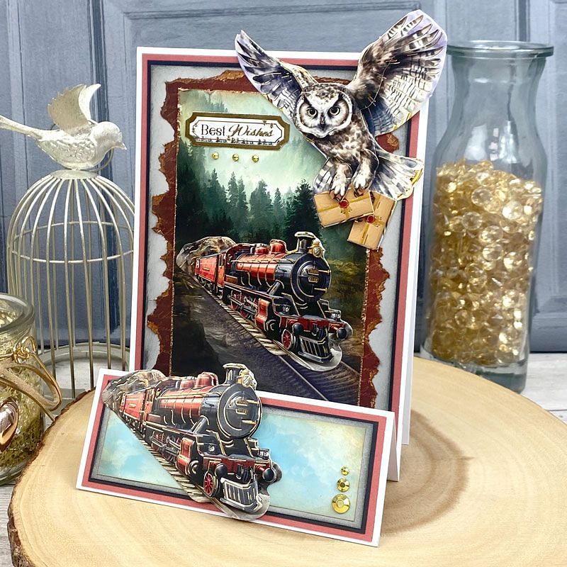 Magical Journeys Decoupage Topper Sheet-4